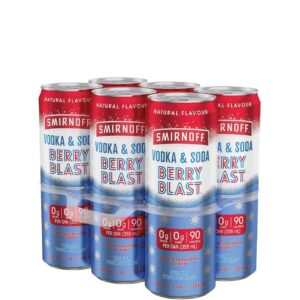 SMIRNOFF BERRY 0G- 6PC