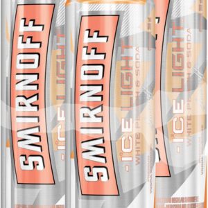 SMIRNOFF ICE LIGHT WHITE PEACH- 4PC