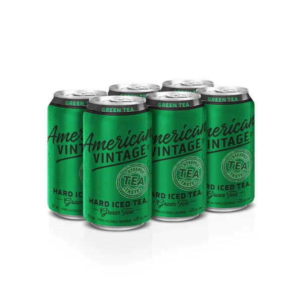 AMERICAN GREEN TEA- 6PC