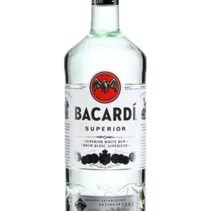 BACARDI WHITE GLASS- 1.14L