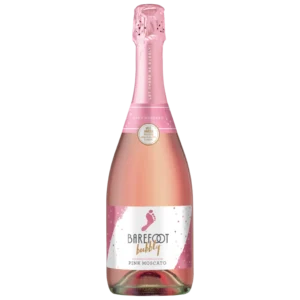 BAREFOOT BUBBLY PINK MOSCATO- 750ML