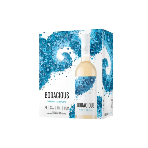 BODACIOUS PINOT GRIGO- 4L