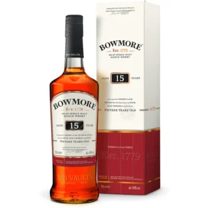 BOWMORE 15 YEAR OLD- 750ML