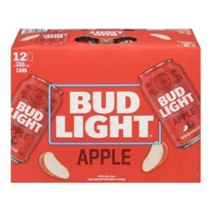 BUDLIGHT APPLE- 12PC