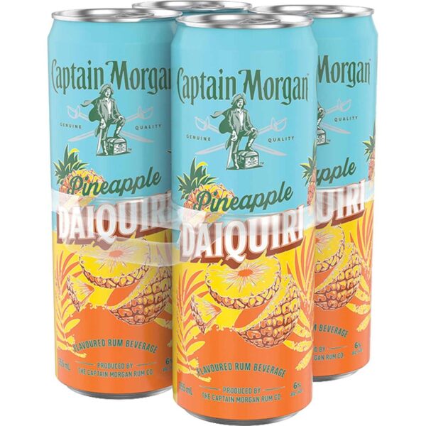 CAPTAIN MORGAN PINEAPPLE- 4PC