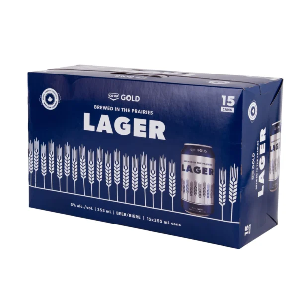 CO-OP GOLD LAGER- 15C