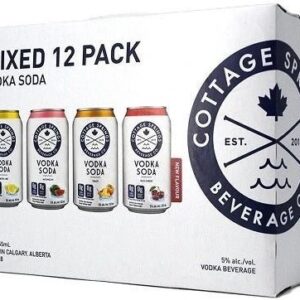 COTTAGE VODKA MIXER- 12PC