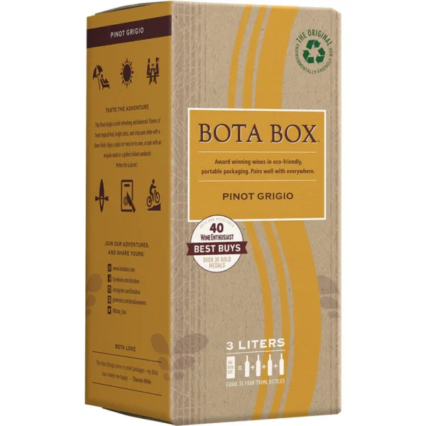 DELICATO BOTA BOX PINOT GRIGIO- 3L