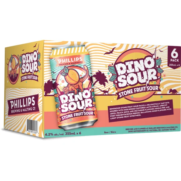 PHILLIPS DINO SOUR- 6PC