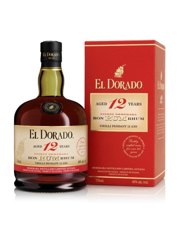 EL DORADO 12 YEAR OLD RUM- 750ML