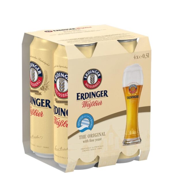 ERDINGER WEISSBIER- 4PC