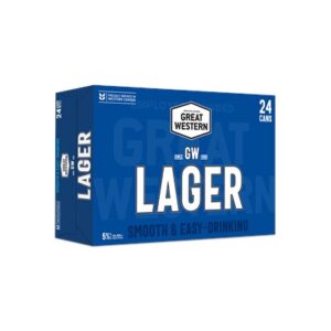 GREAT WEST LAGER- 24PC