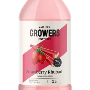 GROWERS STRAWBERRY RHUBAR- 2L