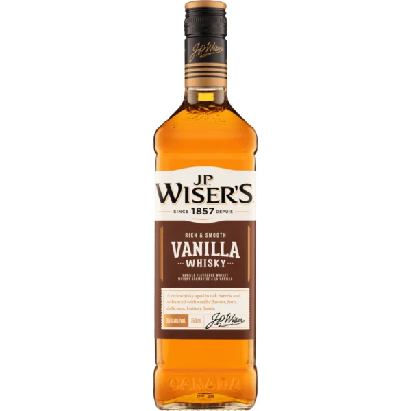 JP WISERS VANILLA- 750ML