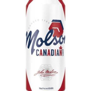MOLSON CANADIAN- 710ML