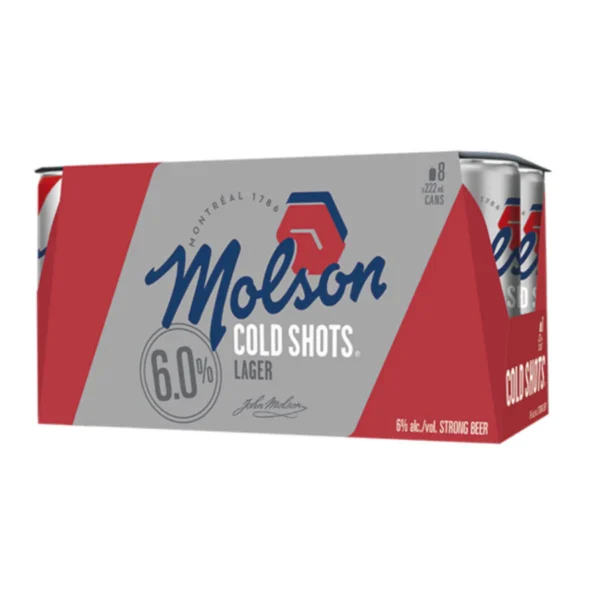 MOLSON COLD SHOTS- 8PC