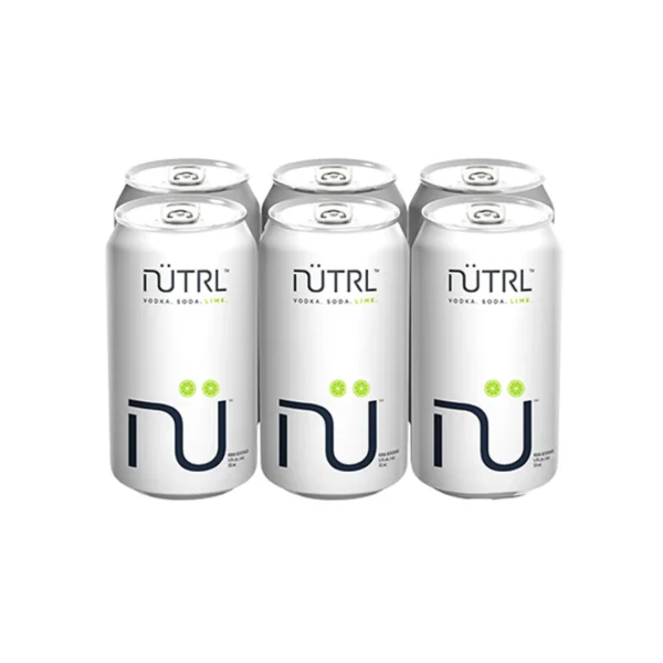 NUTRL VODKA SODA LIME- 6PC