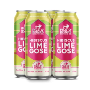 PILE O BONES HIBISC LIME 4PC