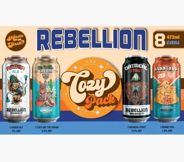 REB COZY BEER- 8PC