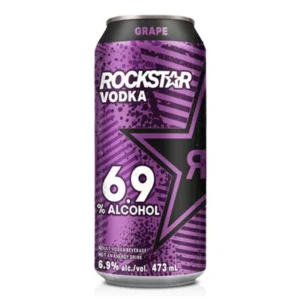 ROCKSTAR VODKA GRAPE- 473ML