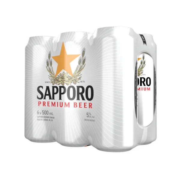 SAPPORO- 6PC