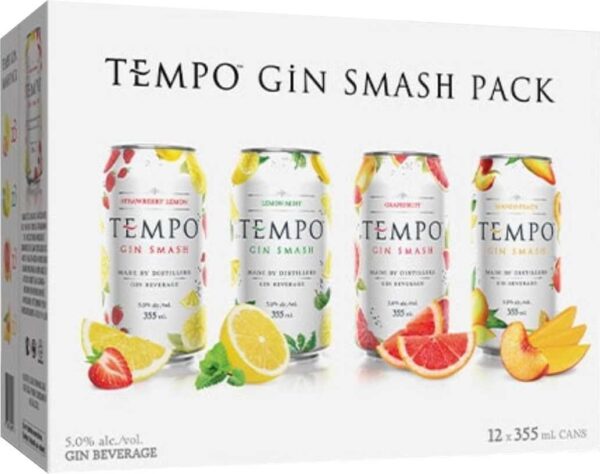 TEMPO GIN SMASH MIX- 12PC