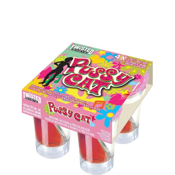 TWISTED SHOTZ PUSSY- 4PB