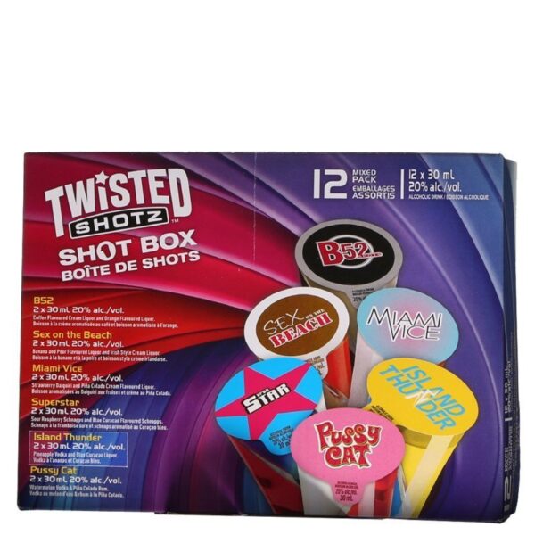 TWISTED SHOTZ SHOT B- 12PB